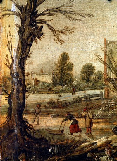 Winter by Esaias van de Velde