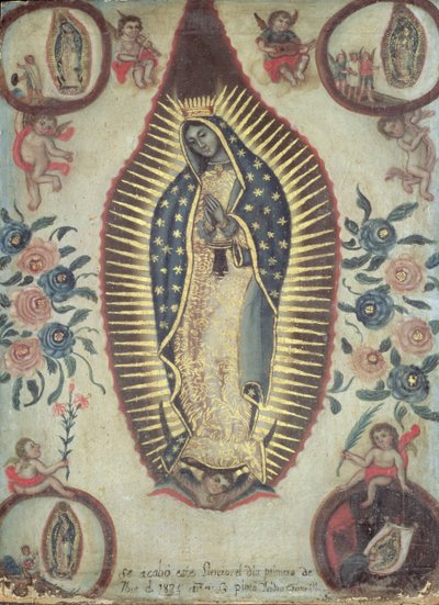 Virgin of Guadalupe, 1824 by Escamilla Isidro