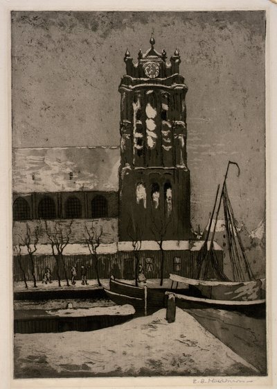 Snow in Holland by Esther Blaikie MacKinnon