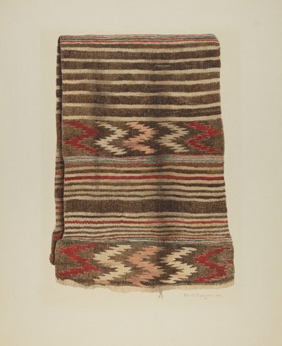 Saddle Blanket by Ethel Dougan