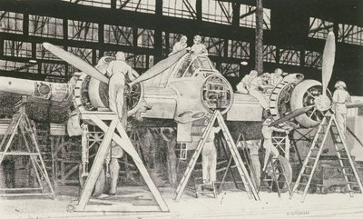 Building a Beaufort Fighter by Ethel Gabain