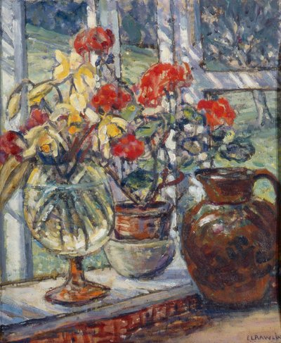 Geraniums by Ethel Louise Rawlins