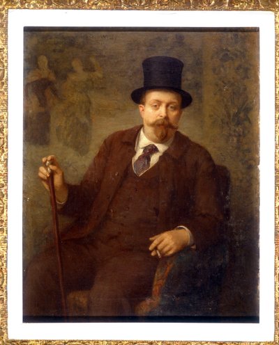 Portrait of Willy (Henry Gauthier-Villars) by Etienne Azambre