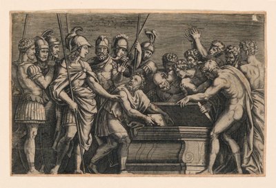 Alexander and the Book of Homer by Etienne Delaune