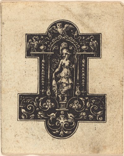 Minerva Standing by Etienne Delaune