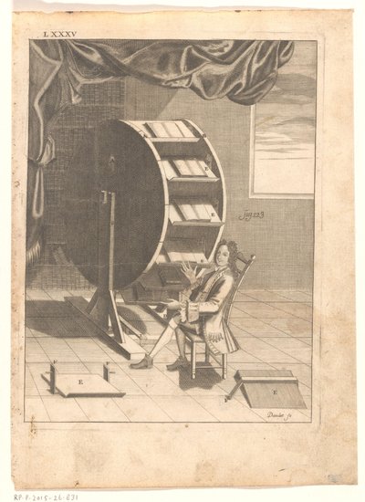 Book Wheel of Nicolas Grollier de Servière by Étienne Joseph Daudet