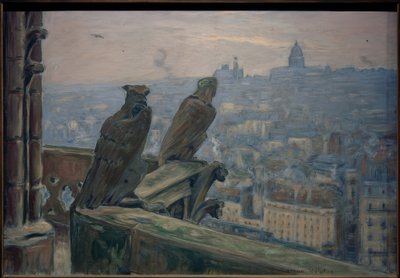 Paris Seen from Notre-Dame by Etienne Moreau Nelaton