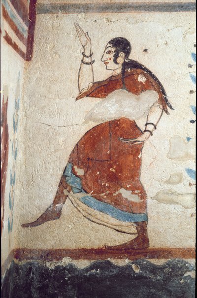 A dancer (detail) by Etruscan