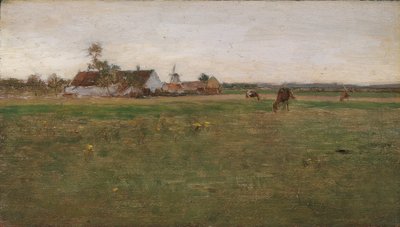 Evening Landscape by Eugen Jettel
