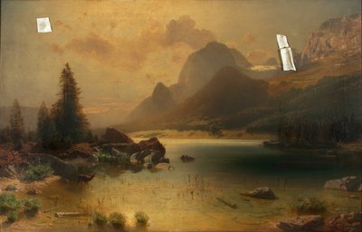 Hintersee near Berchtesgaden by Eugen Jettel