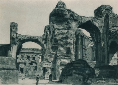 The Baths of Caracalla, Rome, Italy by Eugen Poppel