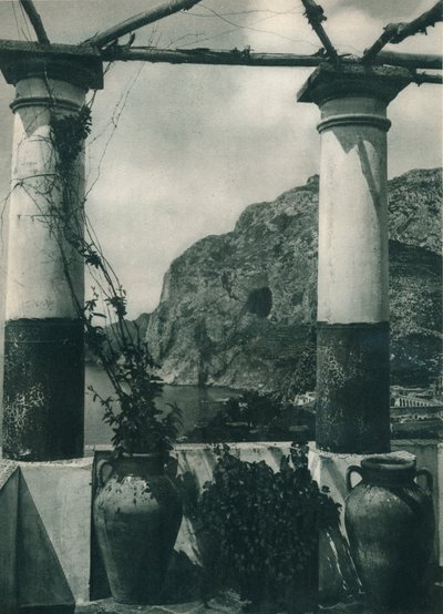 View of Monte Solaro, Capri, Italy, 1927 by Eugen Poppel