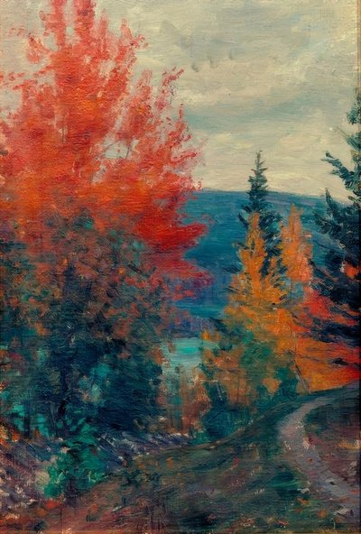 Autumn Colors, Valdres by Eugen Prinz von Schweden