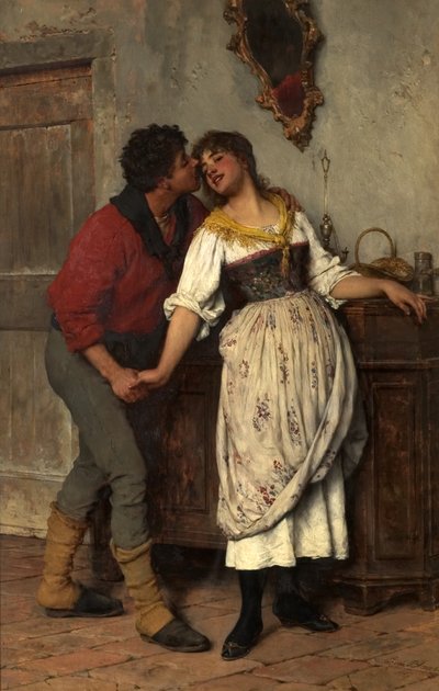 Accepted, 1887 by Eugen von Blaas