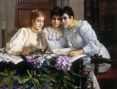 Selecting the Trousseau by Eugen von Blaas