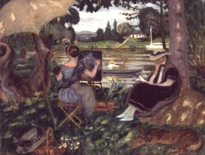 A Sunday in the Country by Eugene Antoine Durenne