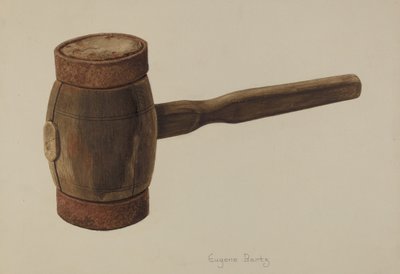 Chalking Mallet by Eugene Bartz
