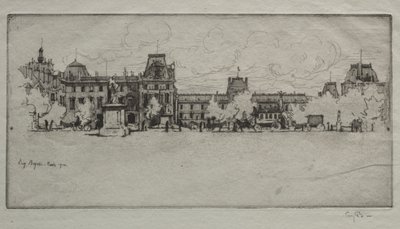 Les Tuileries by Eugene Bejot