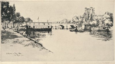 The Pavillon de Flore by Eugene Bejot