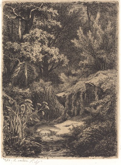 The Little Brook by Eugene Bléry