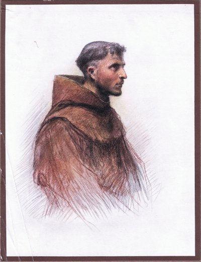 Friar Masseo by Eugene Burnand