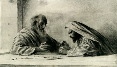 The Pearl of Great Price by Eugene Burnand