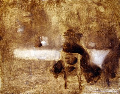 Girl from Behind by Eugène Carrière