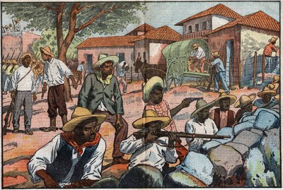 Anti-American Rebellion in Nicaragua by Eugene Damblans