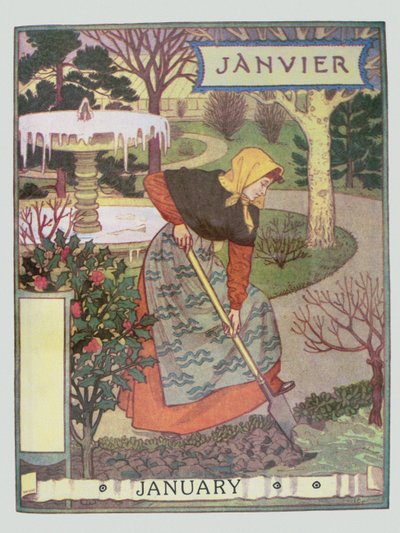 January by Eugene Grasset