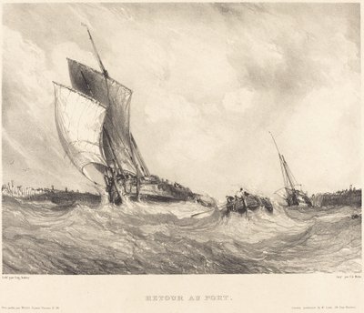 Return to Port by Eugene Isabey