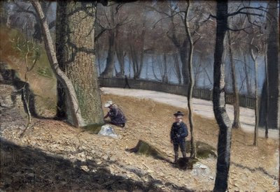 Hepatica by Eugène Jansson