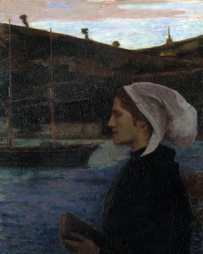 A Breton Sunday by Eugene Laurent Vail