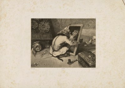 Monkey in the Mirror by Eugene Leroux