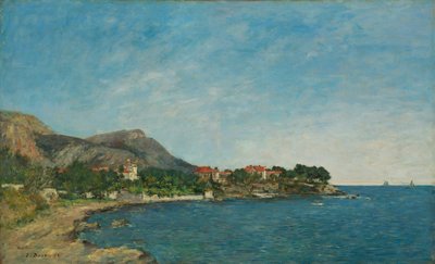 Beaulieu: The Bay of Fourmis by Eugene Louis Boudin