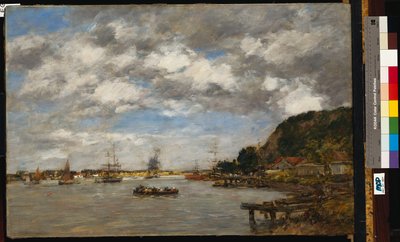 Bordeaux by Eugene Louis Boudin