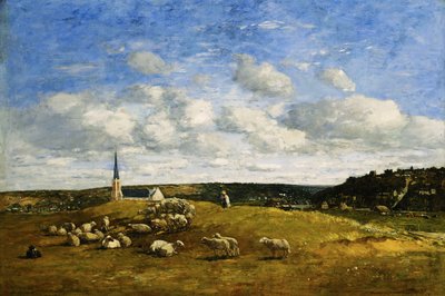 Deauville by Eugene Louis Boudin