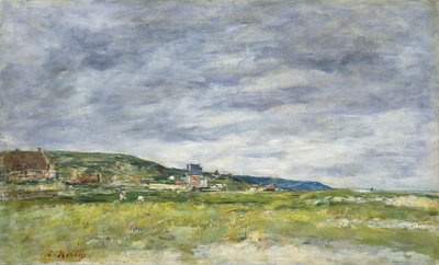 Deauville, The Dunes by Eugene Louis Boudin