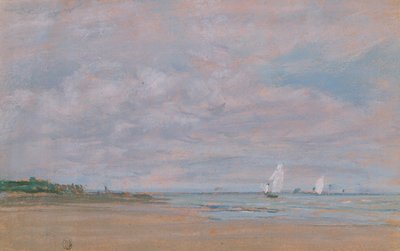 Fishing Boats by Eugene Louis Boudin