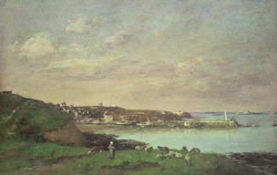 Landscape by Eugene Louis Boudin