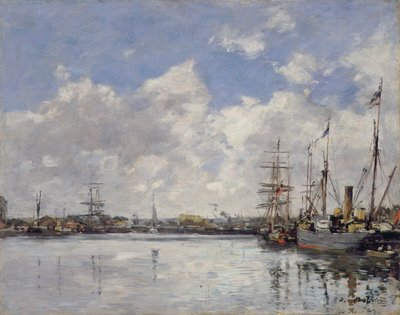 Le Havre, the Port, 1884 by Eugene Louis Boudin