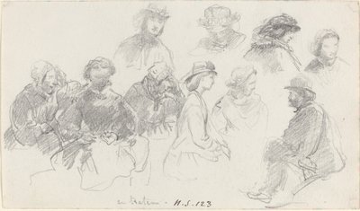 Passengers on Shipboard by Eugene Louis Boudin