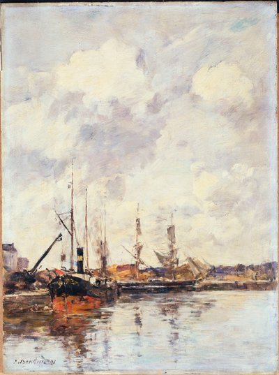 The Basin, 1891 by Eugene Louis Boudin