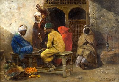 An Arab Market by Eugene Pavy