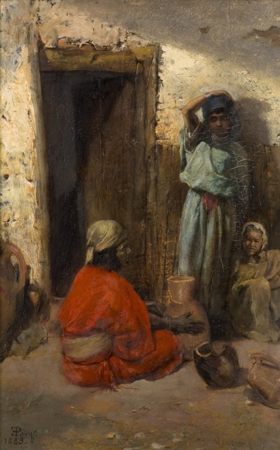 An Arab Street by Eugene Pavy