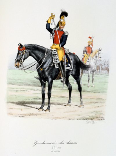 Gendarmerie des Chasses by Eugene Titeux