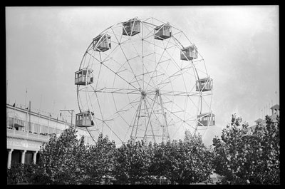Ferris wheel, Coney Island by Eugene Wemlinger