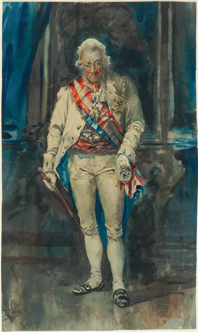 King Charles IV of Spain by Eugenio Lucas y Padilla