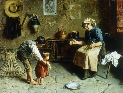 The First Steps by Eugenio Zampighi