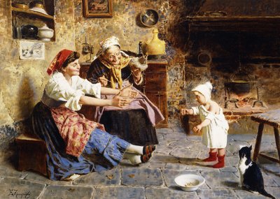 The First Steps by Eugenio Zampighi