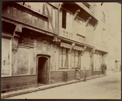 Beauvais, House Rue de la Manufacture by Eugène Atget